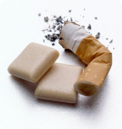 Cigarety a žuvačky