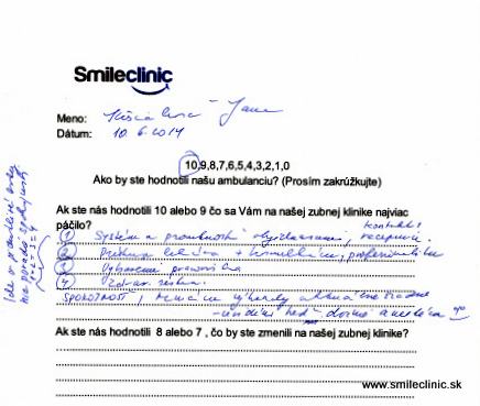 test na SmileClinic
